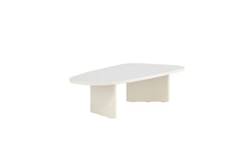 Grönvik Sofabord 135x65 cm i Malt Tre - Kremhvit - Møbler - Bord - Sofabord
