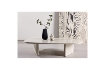 Grönvik Sofabord 135x65 cm i Malt Tre - Kremhvit - Møbler - Bord - Sofabord