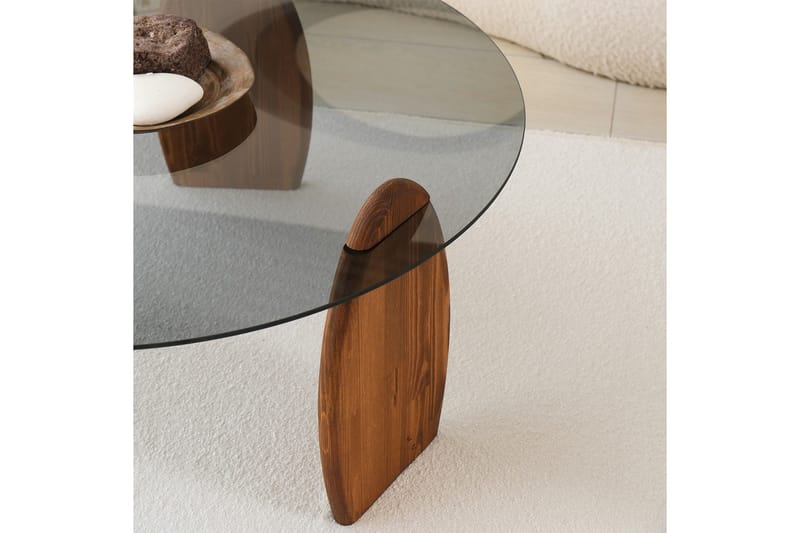 Guinn Sofabord 90 cm - Brun - Møbler - Bord - Sofabord
