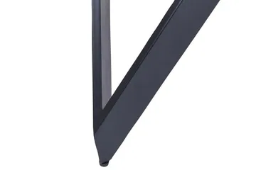 Gunden Rundt Spisebord 120 cm med Metallutseende - Svart - Møbler - Bord - Spisebord & kjøkkenbord