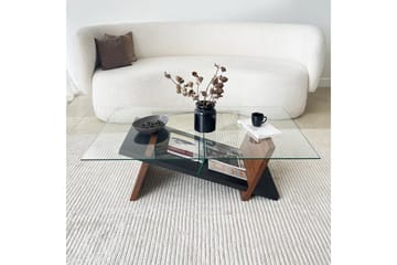 Gweneth Sofabord 105 cm - Svart/Brun - Møbler - Bord - Sofabord