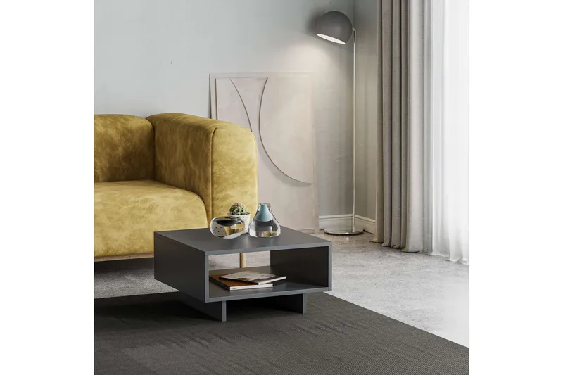 Hapeila Sofabord 60 cm - Antrasitt - Møbler - Bord - Sofabord