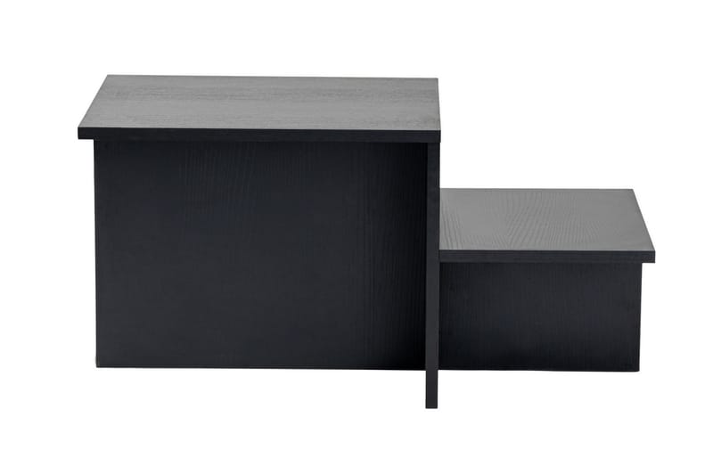 Harmony NO_BRAND Fabrony salongbord 80x40 cm Svart, undefined