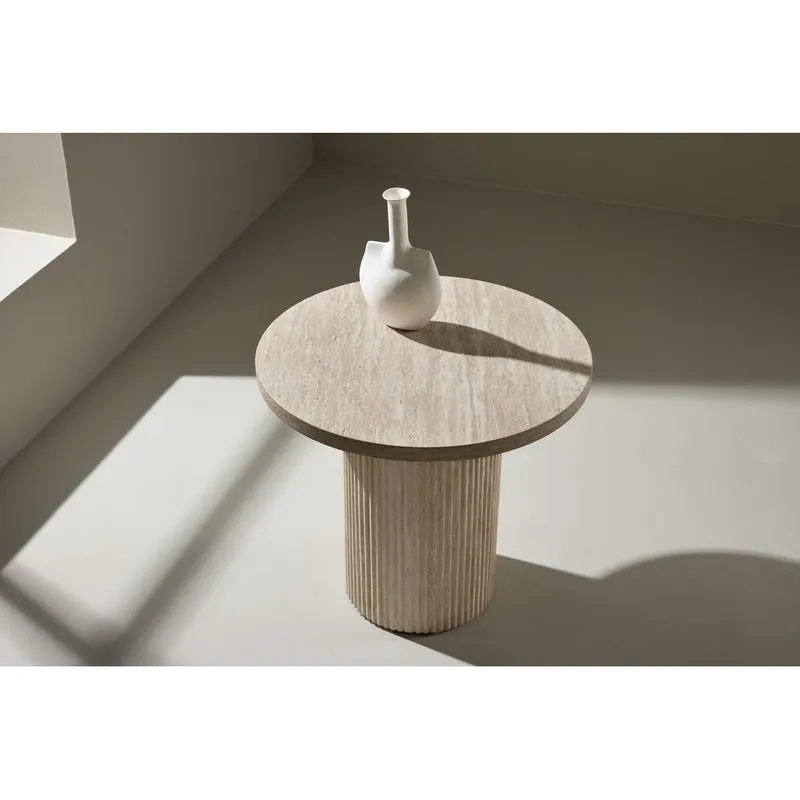 Härön Sofabord 50 cm - Beige - Møbler - Bord - Sofabord
