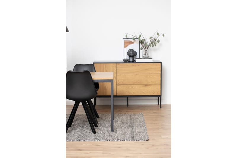 Hartsoe Spisebord 80 cm Rektangulært - Natur - Møbler - Bord - Spisebord & kjøkkenbord