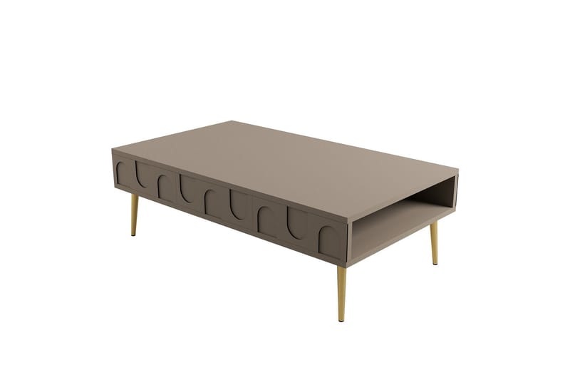 Hazim Sofabord 105 cm - Gull - Møbler - Bord - Sofabord