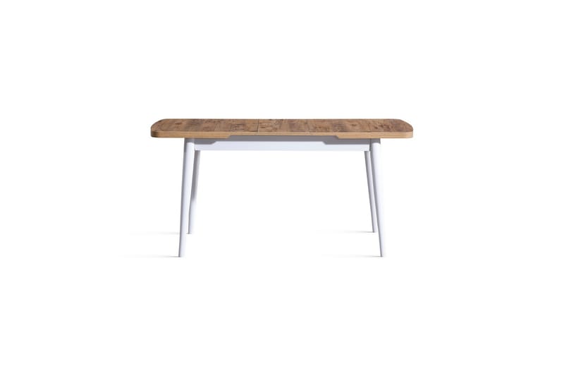 Heavin Spisebord 117 cm Rektangulært - Hvit/Natur - Møbler - Bord - Spisebord & kjøkkenbord
