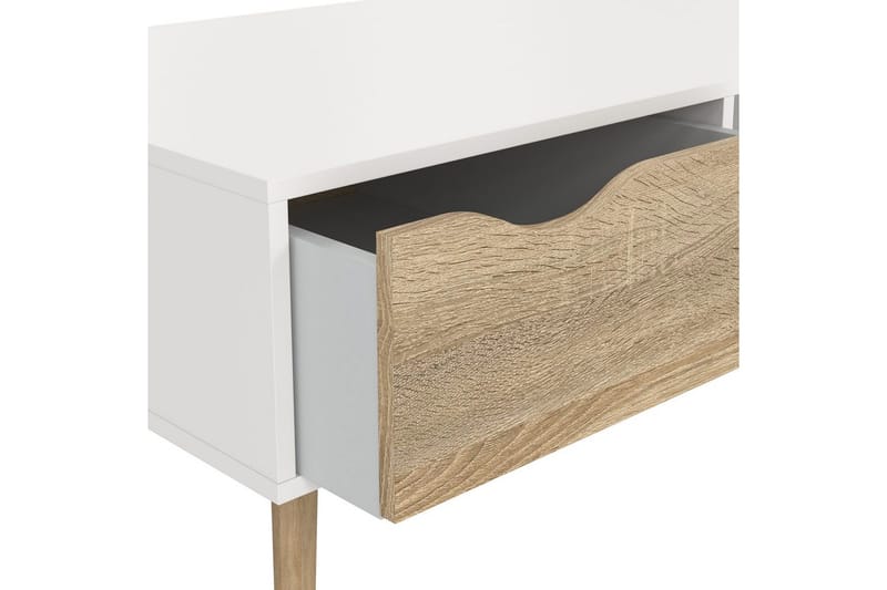 Hostafranc Sofabord 98,7 cm - Natur/Hvit - Møbler - Bord - Sofabord