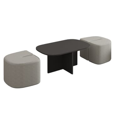 Hu Sofabordsett 90x42,9x45 cm - Antrasitt - Møbler - Bord - Sofabord
