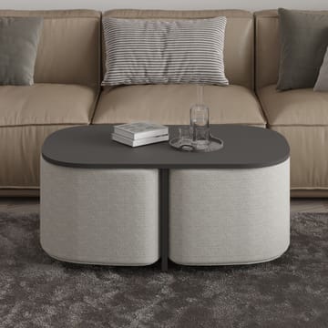 Hu Sofabordsett 90x42,9x45 cm - Antrasitt - Møbler - Bord - Sofabord