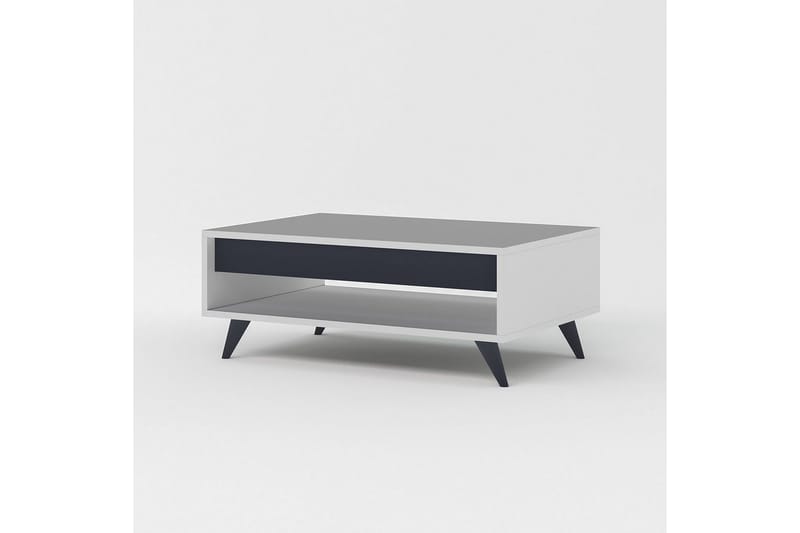 Hume Stuebord 90 cm - Hvit - Møbler - Bord - Sofabord