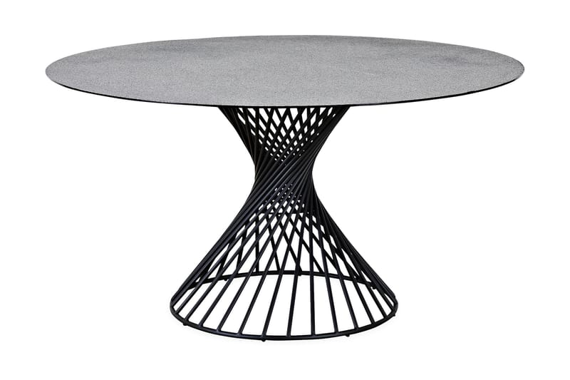 Iggy Spisebord 140 cm Rund - Grå - Spisebord & kjøkkenbord