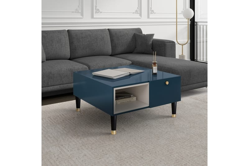 Includo Sofabord 80 cm - Blå - Møbler - Bord - Sofabord