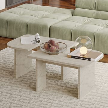 Iris Sofabordsett 90x35x45 cm - Travertin - Møbler - Bord - Sofabord