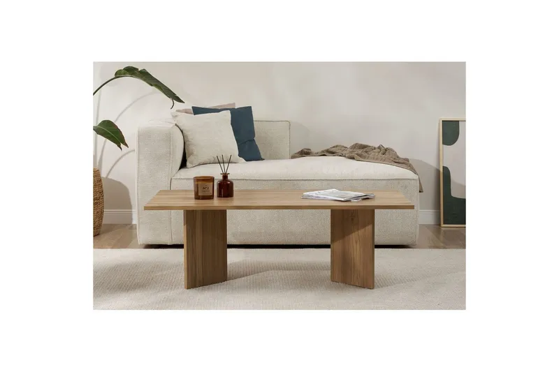 Isami Sofabord 119 cm - Brun - Møbler - Bord - Sofabord