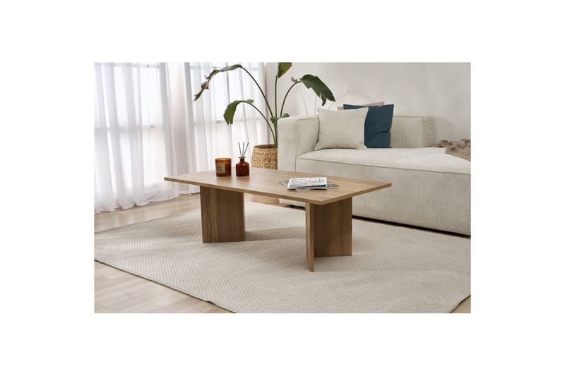 Isami Sofabord 119 cm - Brun - Møbler - Bord - Sofabord