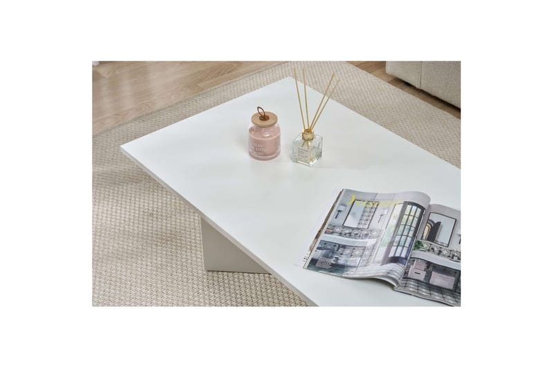 Isami Sofabord 119 cm - Hvit - Møbler - Bord - Sofabord