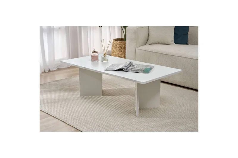 Isami Sofabord 119 cm - Hvit - Møbler - Bord - Sofabord