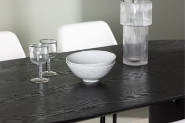 Isolde Spisegruppe 180 cm Oval med 4 Night Stoler - Sort - Møbler - Bord - Spisegrupper