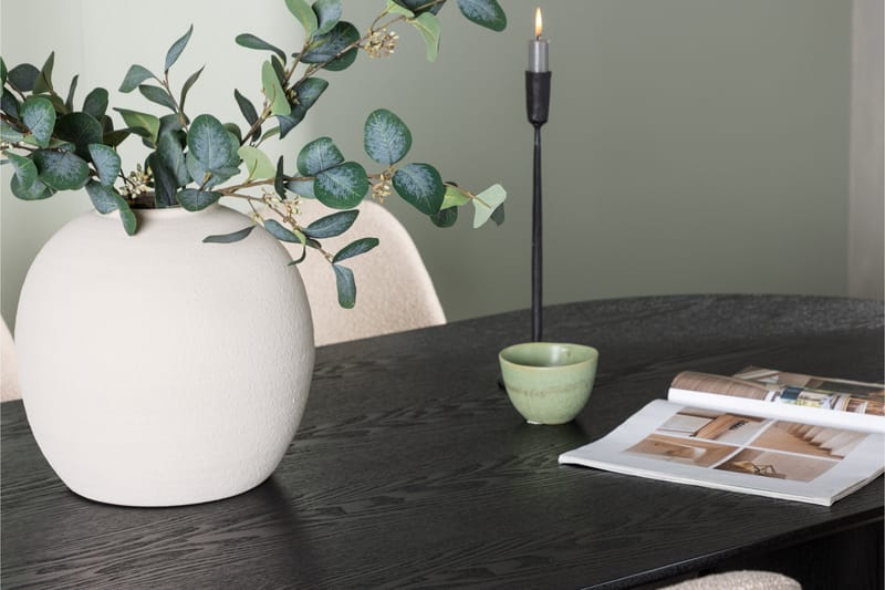 Isolde Spisegruppe 180 cm Oval med 4 Polar Stoler - Beige - Møbler - Bord - Spisegrupper