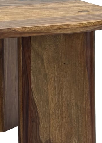 Ivoano Sofabord 60 cm Landlig stil - Varm mørkebrun - Møbler - Bord - Sofabord
