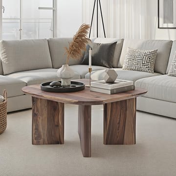 Ivoano Sofabord 60 cm Landlig stil - Varm mørkebrun - Møbler - Bord - Sofabord