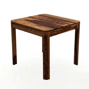 Ivoela Spisebord 80 cm - Varm mørkebrun - Møbler - Bord - Spisebord & kjøkkenbord