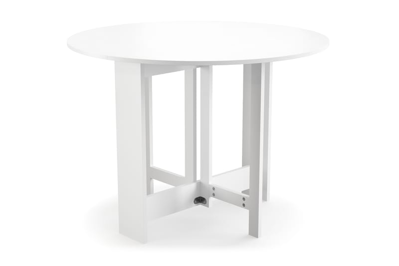 Jeba Sofabord 100 cm - Hvit - Møbler - Bord - Spisebord & kjøkkenbord