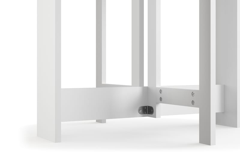Jeba Sofabord 80 cm - Hvit - Møbler - Bord - Spisebord & kjøkkenbord