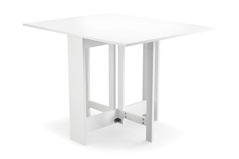 Jeba Sofabord 80 cm - Hvit - Møbler - Bord - Spisebord & kjøkkenbord