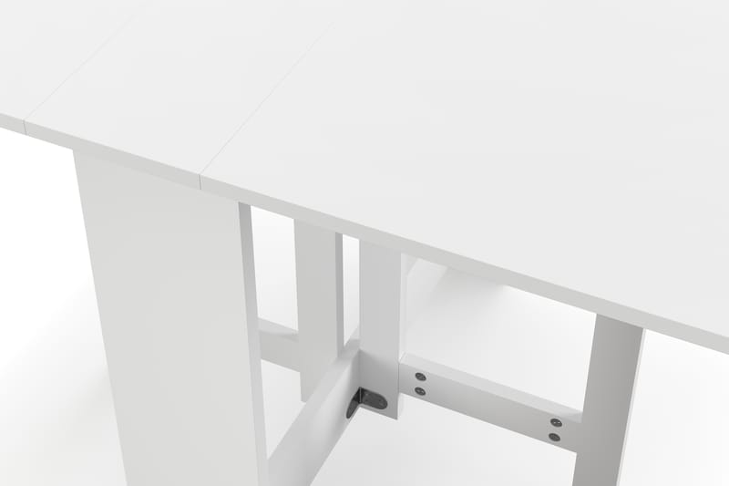 Jeba Sofabord 80 cm - Hvit - Møbler - Bord - Spisebord & kjøkkenbord