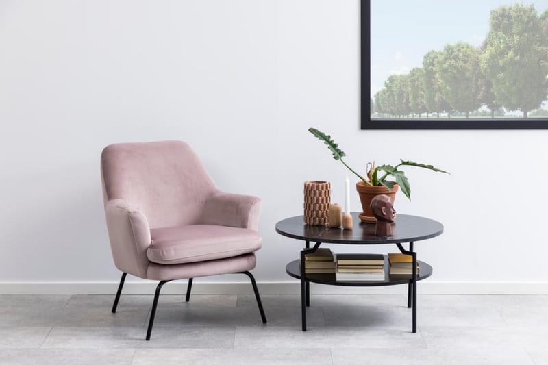 Jennifer Sofabord 80 cm - Svart - Møbler - Bord - Sofabord