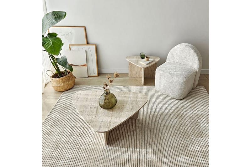 Jewa Sofabord 90 cm - Beige - Møbler - Bord - Sofabord