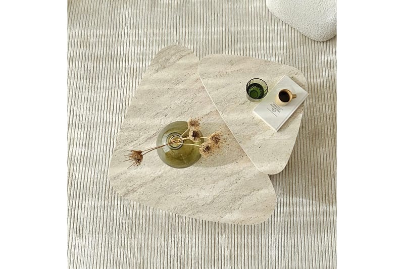 Jewa Sofabord 90 cm - Beige - Møbler - Bord - Sofabord