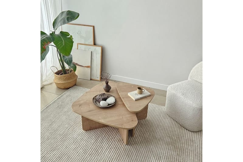 Jewa Sofabord 90 cm - Naturell - Møbler - Bord - Sofabord