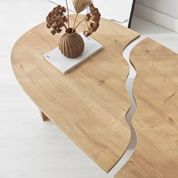 Jorvis sofabord 120 cm ovalt - Safir Eik - Møbler - Bord - Sofabord