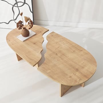 Jorvis sofabord 120 cm ovalt - Safir Eik - Møbler - Bord - Sofabord