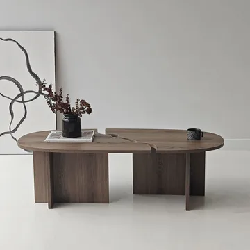 Jorvis sofabord 120 cm ovalt - Valnøtt - Møbler - Bord - Sofabord