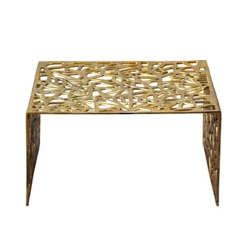 Junino 60 cm Kvadratisk Sofabord i Metall - Gull - Møbler - Bord - Sofabord