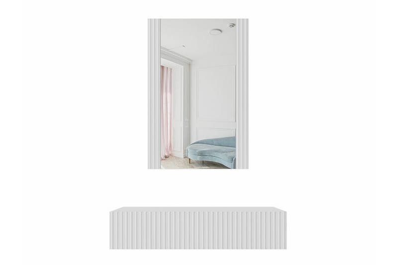 Juniskär Sminkebord 80x42 cm - Hvid - Sminkebord & toalettbord