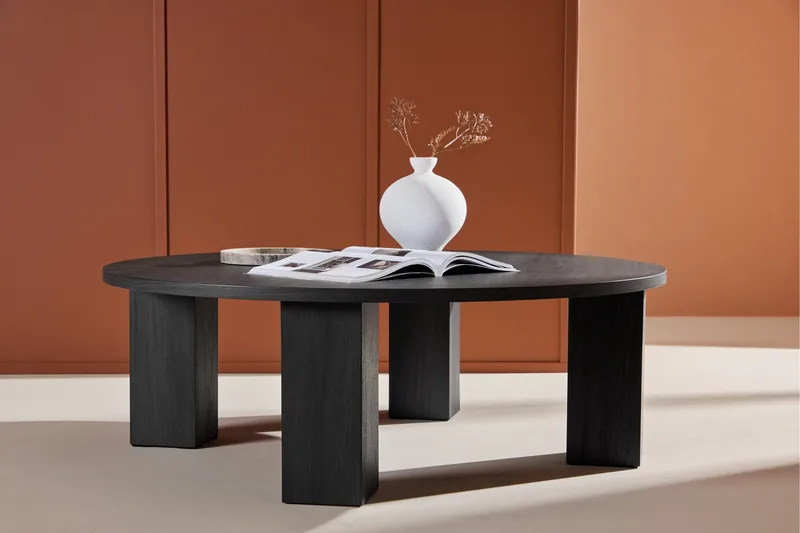 Juno Sofabord 120 cm - Svart - Møbler - Bord - Sofabord