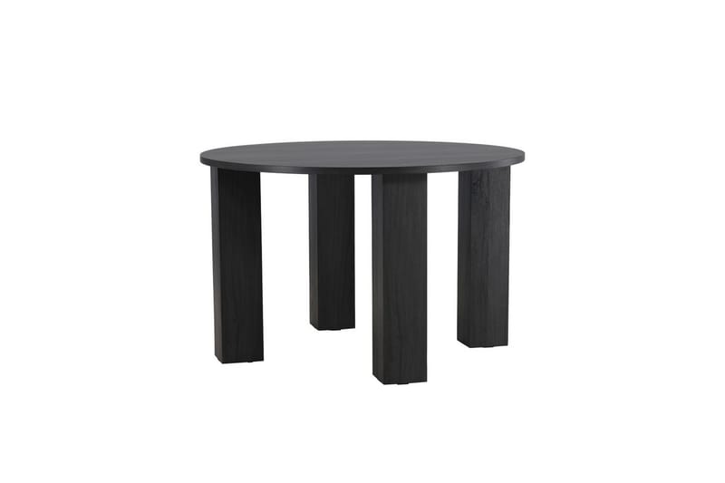 Juno Spisebord 120 Cm - Svart - Møbler - Bord - Spisebord & kjøkkenbord