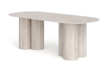 Juno Spisebord Oval 220×100 cm Finér