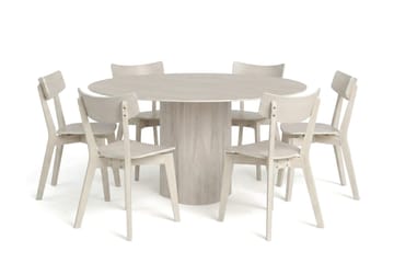 150 cm - Hvitbeiset eik