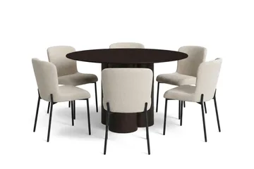 130 cm - Røkt eik