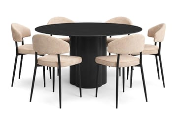 150 cm - Svartbeiset eik