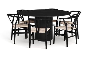 150 cm - Hvitbeiset eik
