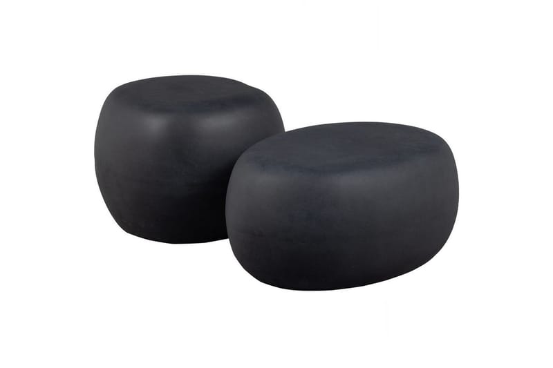 Kaffebord Pebble - Antrasitt, 35x50x50 cm - Møbler - Bord - Sofabord