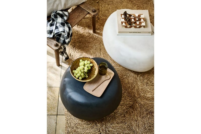 Kaffebord Pebble - Antrasitt, 35x50x50 cm - Møbler - Bord - Sofabord