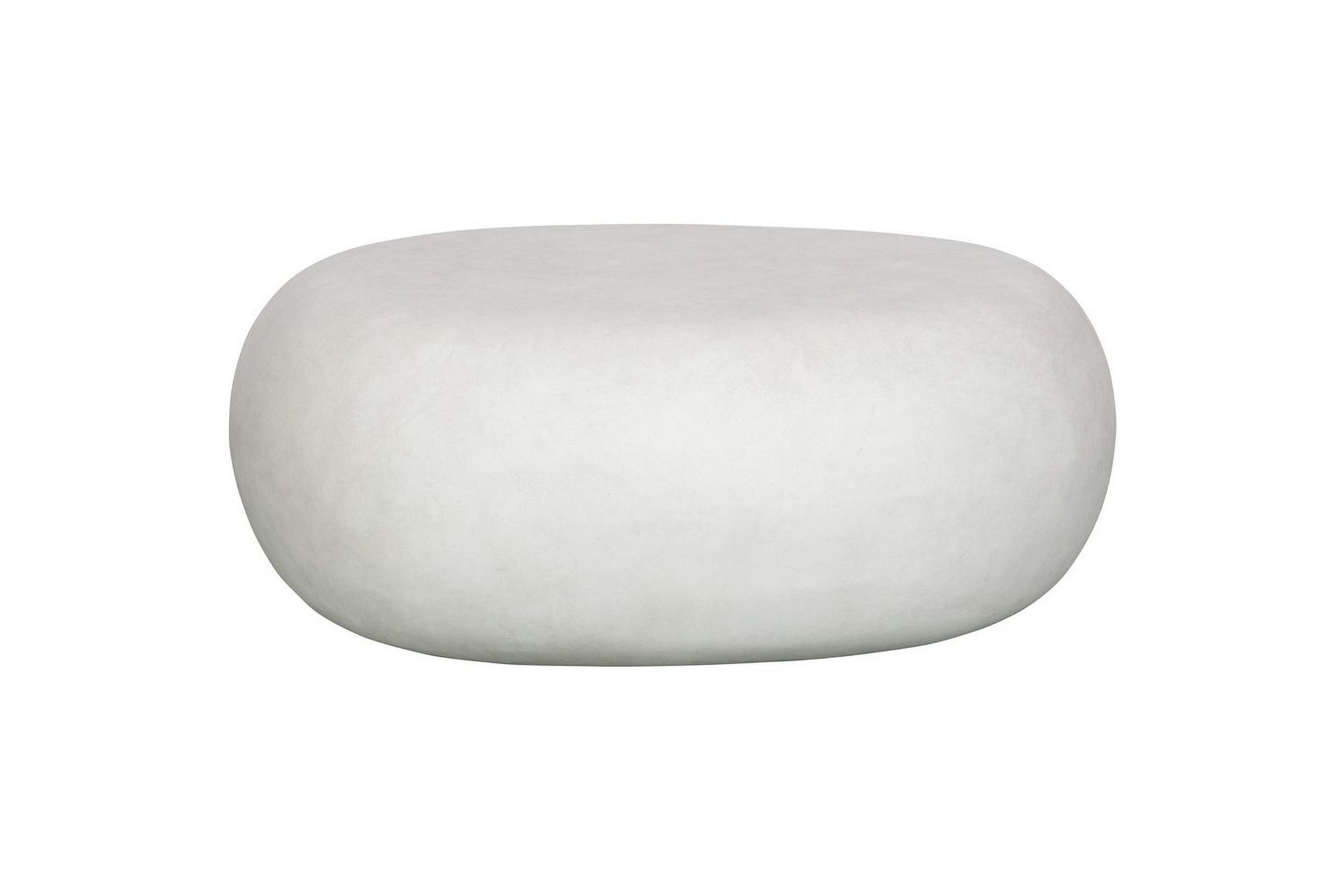 Kaffebord Pebble - Hvit, 31x65x49 cm